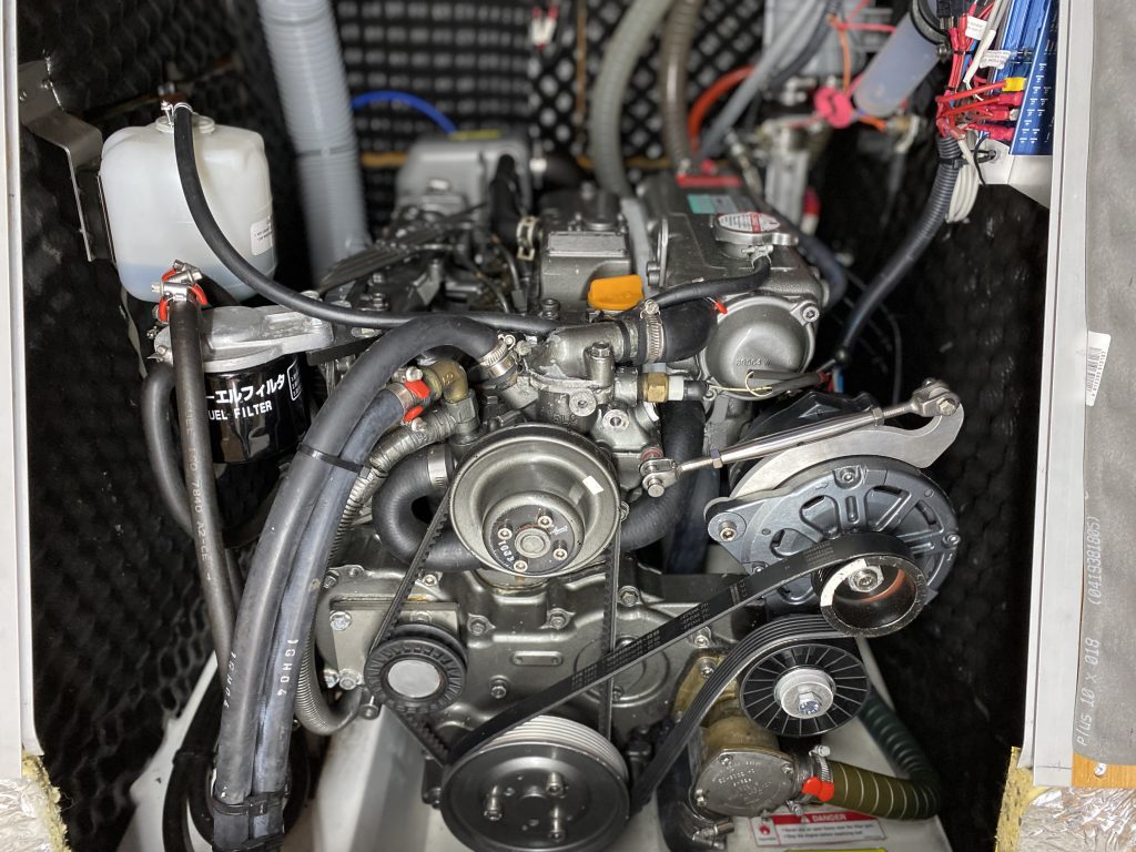 KimPower alternator unit installation