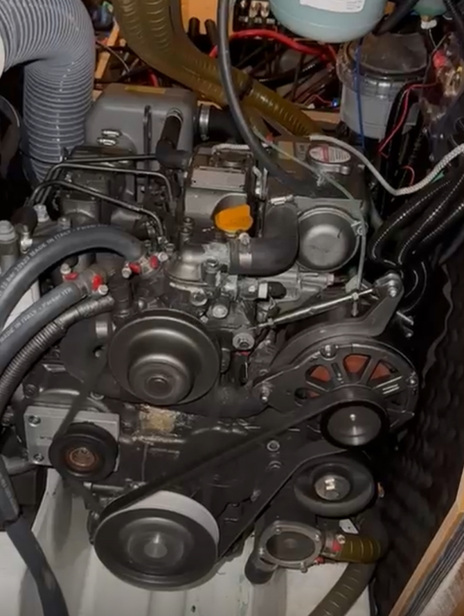 KimPower installation on SY Ally